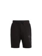 Y-3 Logo-print Cotton-jersey Shorts