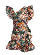 Isabel Marant Malvern Ruffle-trimmed Floral-print Dress