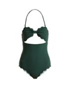 Matchesfashion.com Marysia - Antibes Swimsuit - Womens - Dark Green