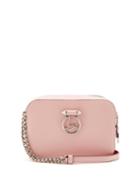 Matchesfashion.com Christian Louboutin - Rubylou Leather Cross Body Bag - Womens - Light Pink