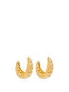 Matchesfashion.com Alighieri - Apollo's Song 24kt Gold Plated Hoop Earrings - Womens - Gold