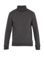 A.p.c. Octave Roll-neck Cotton Sweatshirt