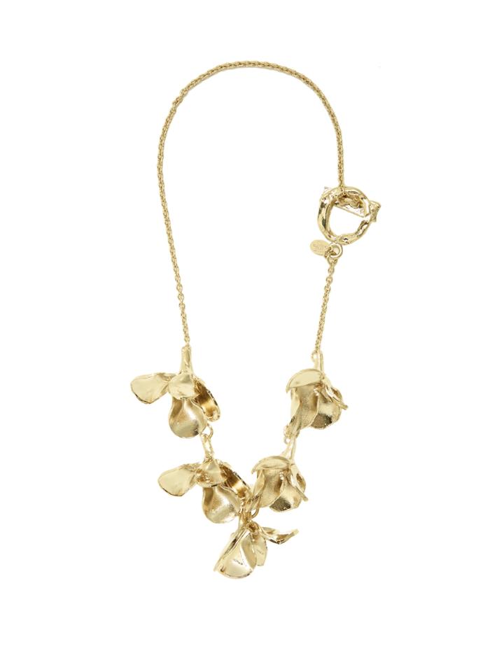 Valentino 3-d Flower-pendant Necklace