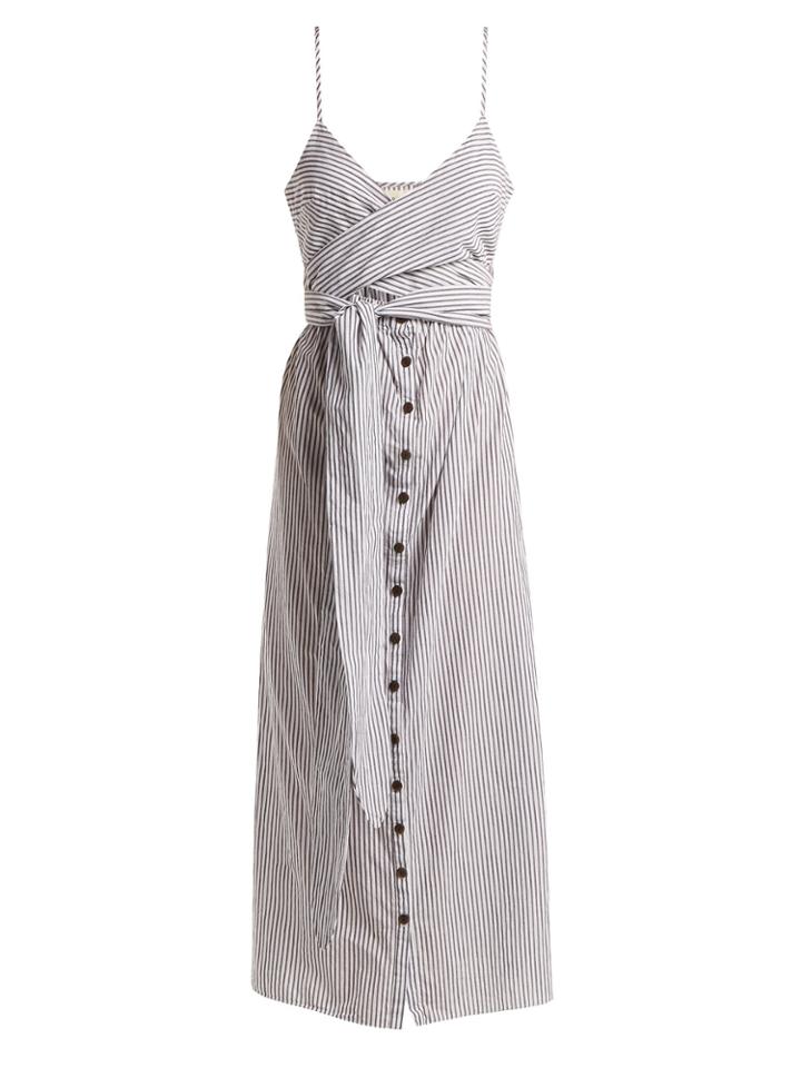 Mara Hoffman Thora Striped Cotton Dress