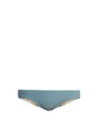 Matchesfashion.com Made By Dawn - Arrow Ribbed Bikini Briefs - Womens - Light Blue