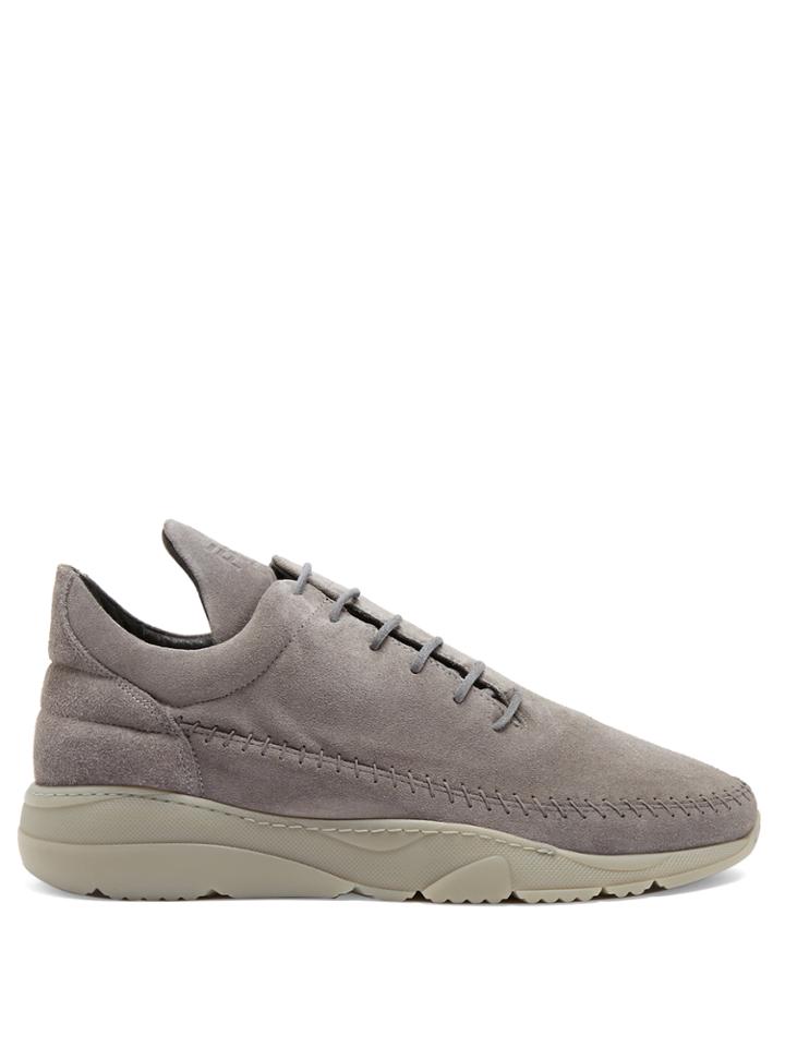 Filling Pieces Apache Runner Low-top Leather Trainers