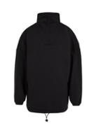 Matchesfashion.com Balenciaga - Oversized Quarter Zip Fleece Sweatshirt - Mens - Black