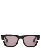 Matchesfashion.com Dita Eyewear - Sekton Cut Out Frame Acetate Sunglasses - Mens - Black