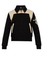 Matchesfashion.com Gucci - Roaring Tiger Wool Bomber Jacket - Mens - Black White