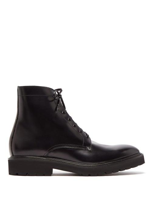 Matchesfashion.com Paul Smith - Farley Leather Ankle Boots - Mens - Black