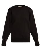 Matchesfashion.com Eytys - Lennox Cotton Blend Jersey Sweatshirt - Womens - Black