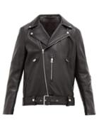 Matchesfashion.com Acne Studios - Nate Leather Biker Jacket - Mens - Black