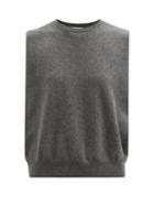 Extreme Cashmere - No.156 Be Now Sleeveless Stretch-cashmere Sweater - Womens - Dark Grey