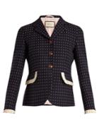 Gucci Geometric-pattern Wool Jacket