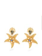Dolce & Gabbana Starfish-embellished Clip-on Earrings