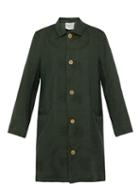 Matchesfashion.com By Walid - Cedric Floral Embroidered Linen Coat - Mens - Green