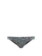 Matchesfashion.com Matteau - The Classic Floral Print Bikini Briefs - Womens - Blue Print