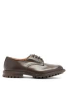 Matchesfashion.com Tricker's - Daniel Trek-sole Leather Derby Shoes - Mens - Brown