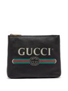 Gucci Logo-print Small Leather Pouch