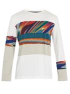 Missoni Mare Embroidered Cotton-jersey T-shirt