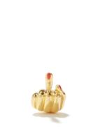 Anissa Kermiche - French For Goodnight 18kt Gold-plated Earring - Womens - Gold