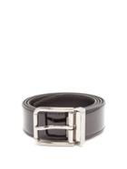 Matchesfashion.com Dolce & Gabbana - Vernice Patent Leather Belt - Mens - Black