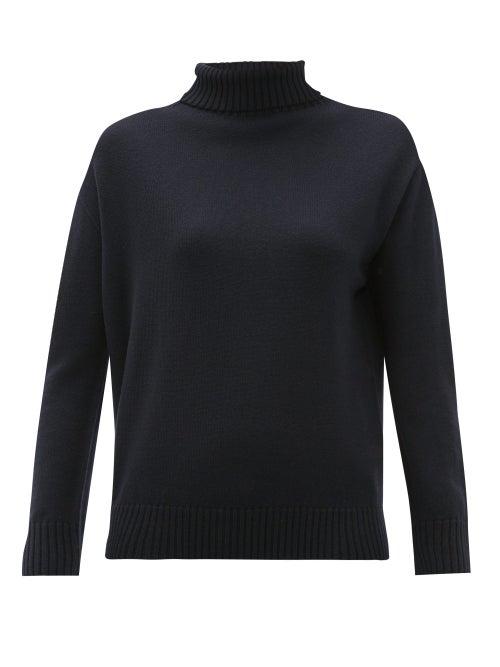 Matchesfashion.com Max Mara Leisure - Certo Sweater - Womens - Navy