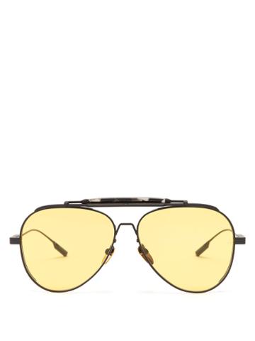 Jacques Marie Mage Peyote Aviator Sunglasses