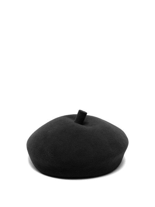 Matchesfashion.com Lola Hats - Frenchy Felt Beret - Womens - Black