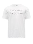 Mens Rtw Loewe - Printed Cotton-jersey T-shirt - Mens - White