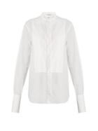 Matchesfashion.com Summa - Wingtip Collar Cotton Poplin Shirt - Womens - White