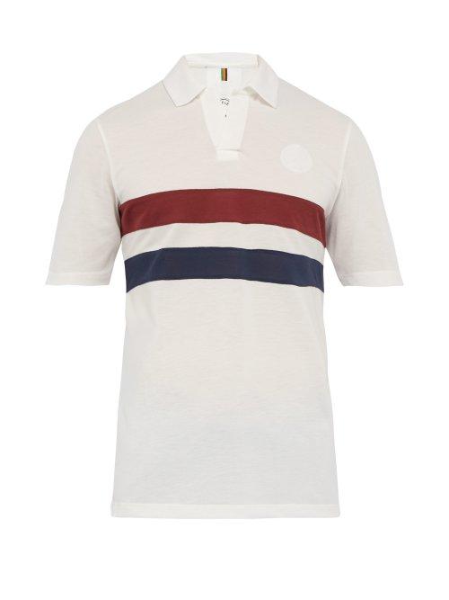 Matchesfashion.com Iffley Road - Bracknell Pique Polo Shirt - Mens - White