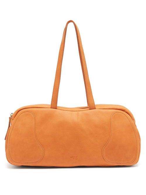 Matchesfashion.com Gabriel For Sach - Decerio Xl Suede Bag - Womens - Light Brown