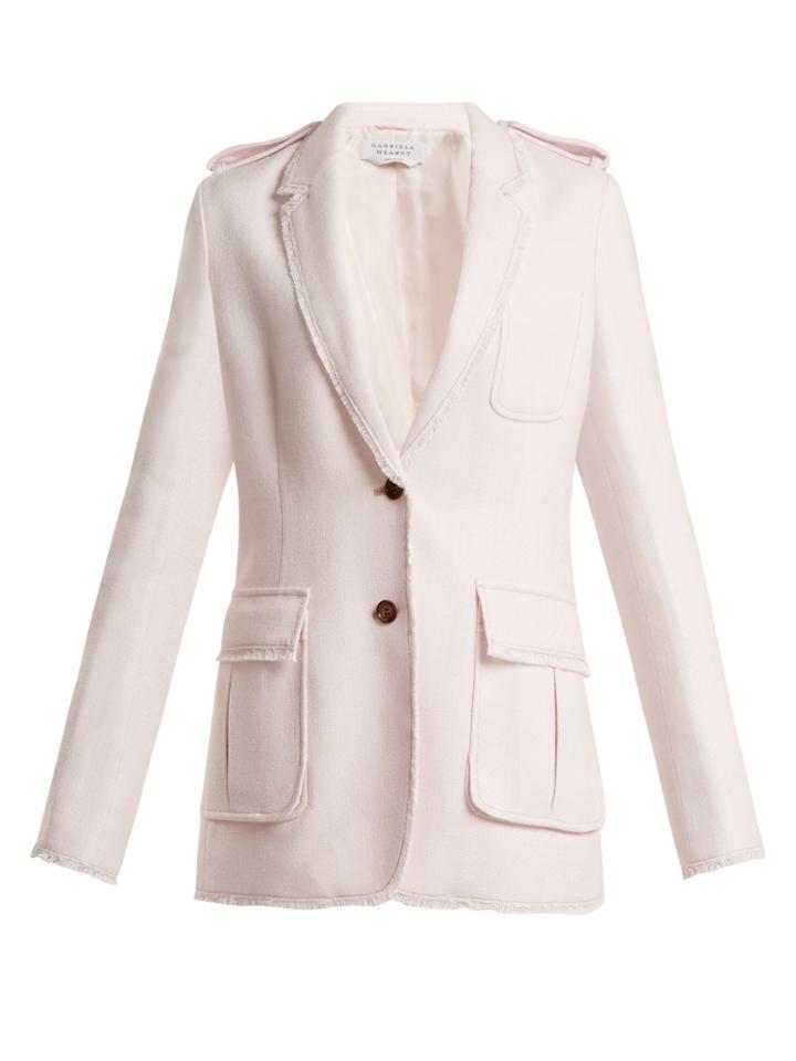 Gabriela Hearst Wesley Notch-lapel Blazer