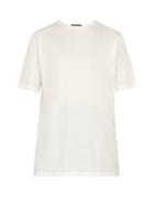 Matchesfashion.com Haider Ackermann - Somewhere Printed Cotton Jersey T Shirt - Mens - White