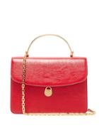 Matchesfashion.com Bienen-davis - Charlie Leather Top-handle Bag - Womens - Red