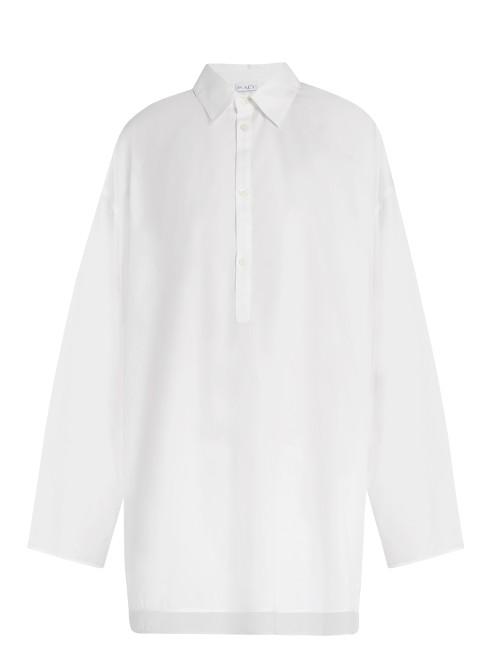 Raey Point-collar Oversized Cotton Shirt