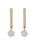 Raphaele Canot Set Free Diamond & Yellow-gold Earrings