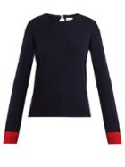 Barrie Flower Patches Cashmere Sweater