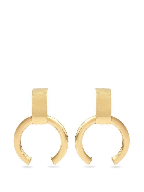Matchesfashion.com Loren Stewart - Yellow Gold Earrings - Womens - Gold