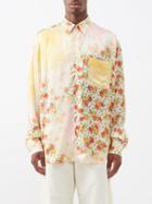 Marni - Floral-print Crepe Shirt - Mens - Multi