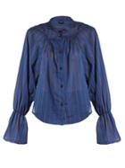 Rachel Comey Union Banker-striped Cotton-blend Shirt