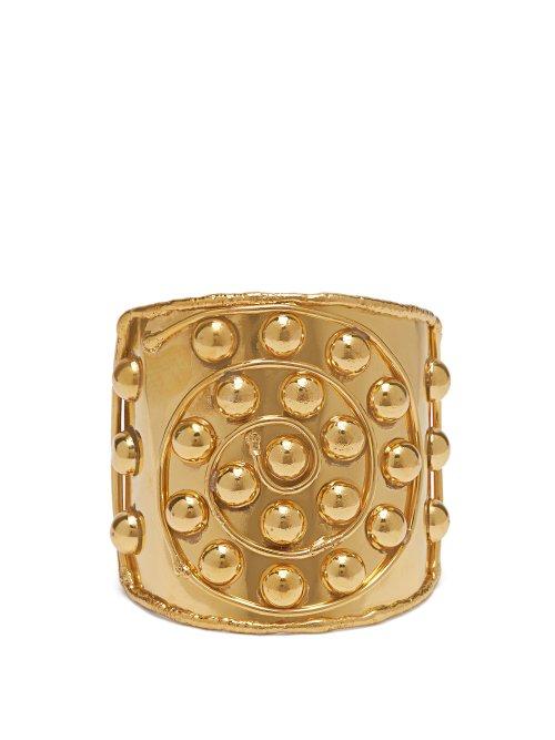 Matchesfashion.com Sylvia Toledano - Maya Open Cuff - Womens - Gold