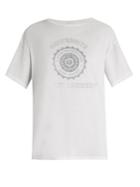 Saint Laurent Universit-print Cotton-jersey T-shirt