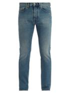 Matchesfashion.com Valentino - Mid Rise Slim Leg Jeans - Mens - Blue