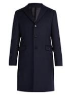 Matchesfashion.com Acne Studios - Gavin Wool Blend Coat - Mens - Navy