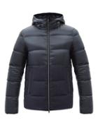 Herno - Ultralight Hooded Quilted Down Jacket - Mens - Navy