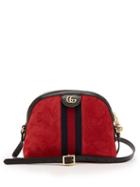 Matchesfashion.com Gucci - Ophidia Suede Cross Body Bag - Womens - Red