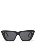 Ladies Accessories Celine Eyewear - Cat-eye Acetate Sunglasses - Womens - Black