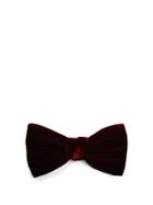 Saint Laurent Velvet Bow Tie
